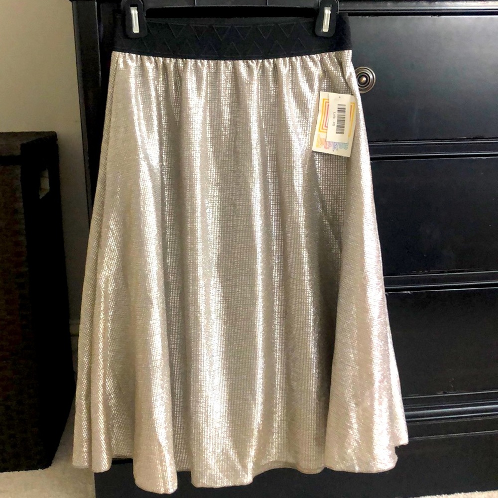NWT LulaRoe Reflective Skirt size XS